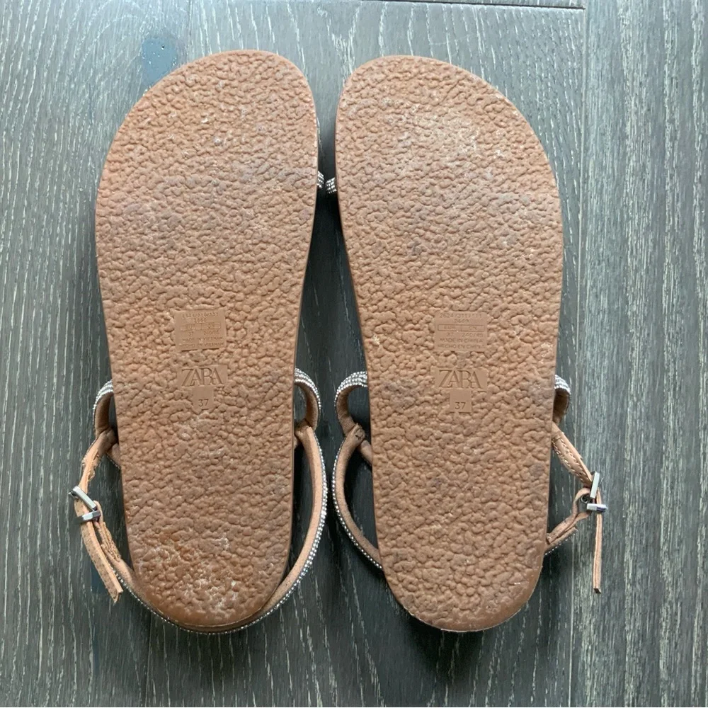 Zara Rhinestone Sandals - Picture 7 of 7